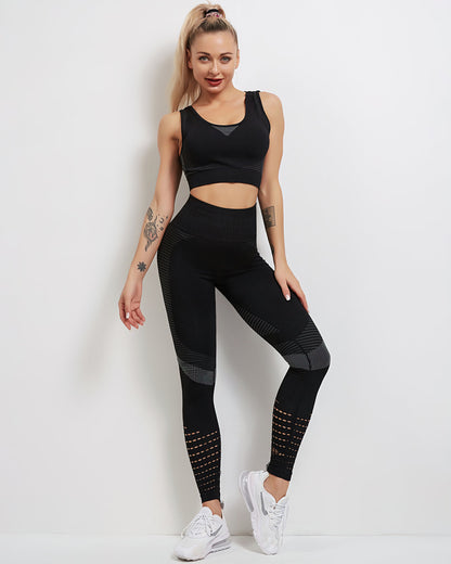 LeRoxy | Tribeca Seamless Leggings Zwart | Comfortabele Legging voor Sport en Dagelijks Gebruik