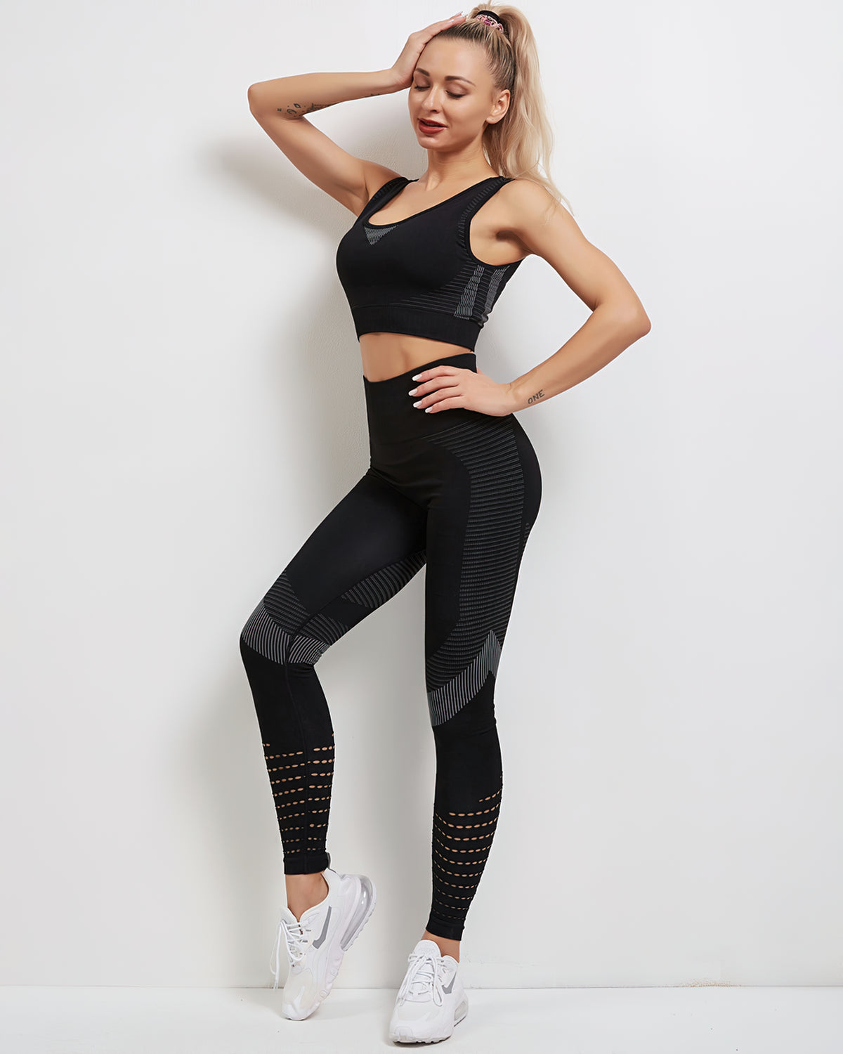LeRoxy | Tribeca Seamless Leggings Zwart | Comfortabele Legging voor Sport en Dagelijks Gebruik