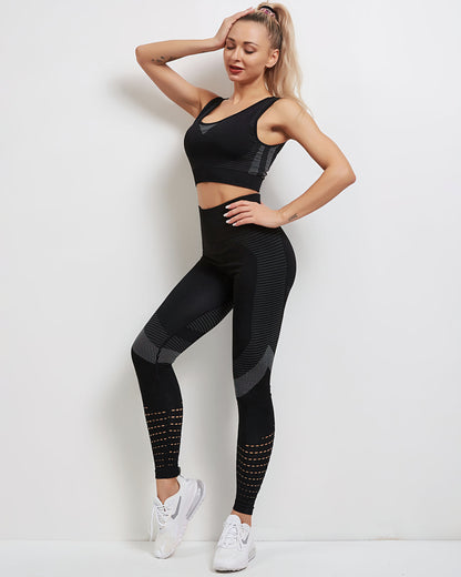 LeRoxy | Tribeca Seamless Leggings Zwart | Comfortabele Legging voor Sport en Dagelijks Gebruik