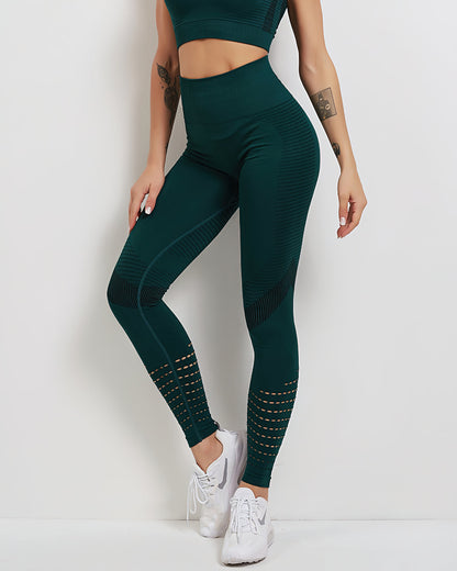 LeRoxy | Seamless Leggings | Green | Comfortable & Stylish Activewear for Every Workout