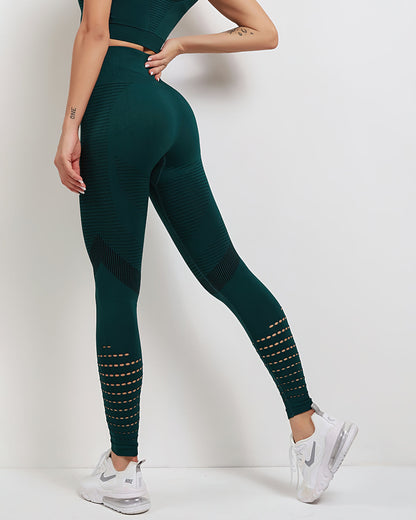 LeRoxy | Seamless Leggings | Green | Comfortable & Stylish Activewear for Every Workout
