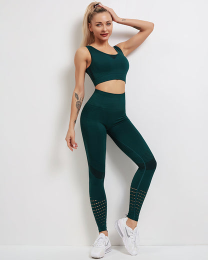 LeRoxy | Seamless Leggings | Green | Comfortable & Stylish Activewear for Every Workout