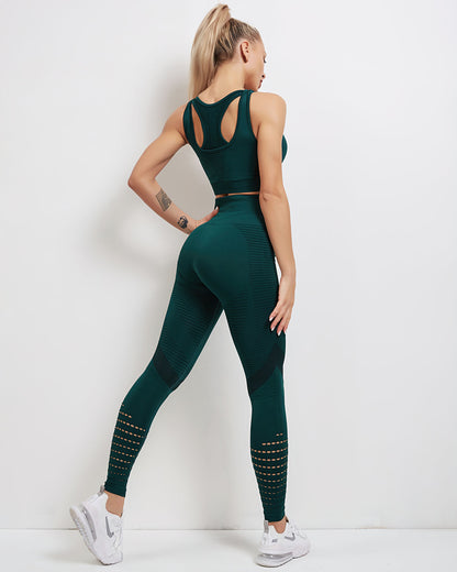 LeRoxy | Seamless Leggings | Green | Comfortable & Stylish Activewear for Every Workout