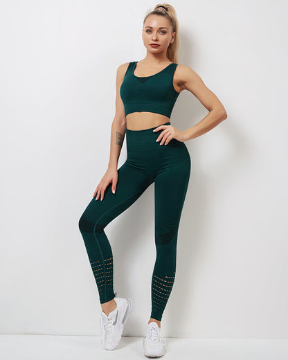 LeRoxy | Seamless Leggings | Green | Comfortable & Stylish Activewear for Every Workout