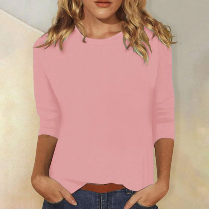LeRoxy | Dames Blouse | Zachte Ademende Katoenmix, Relaxed Silhouet, Herfststijl