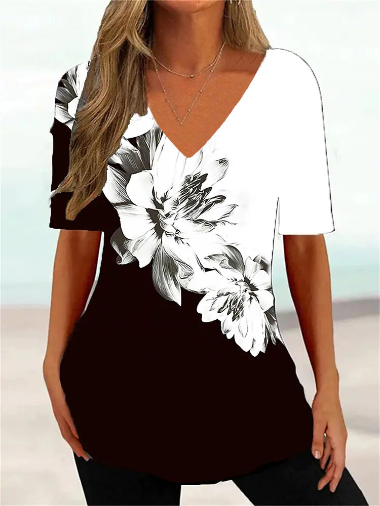 LeRoxy | Bloemen Top | Luchtige & Stijlvolle Damesmode voor Lente en Zomer 2025