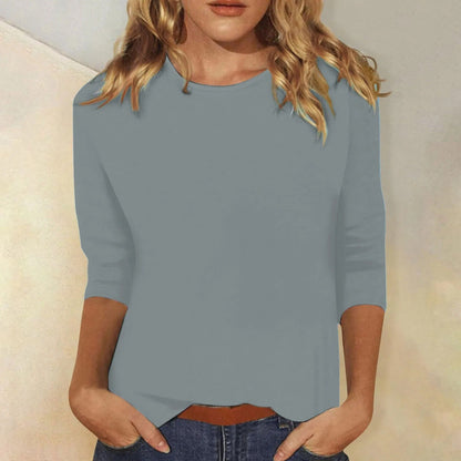 LeRoxy | Dames Blouse | Zachte Ademende Katoenmix, Relaxed Silhouet, Herfststijl