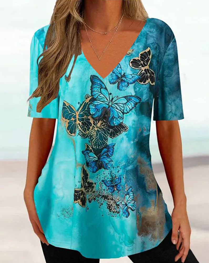 LeRoxy | Bloemen Top | Luchtige & Stijlvolle Damesmode voor Lente en Zomer 2025