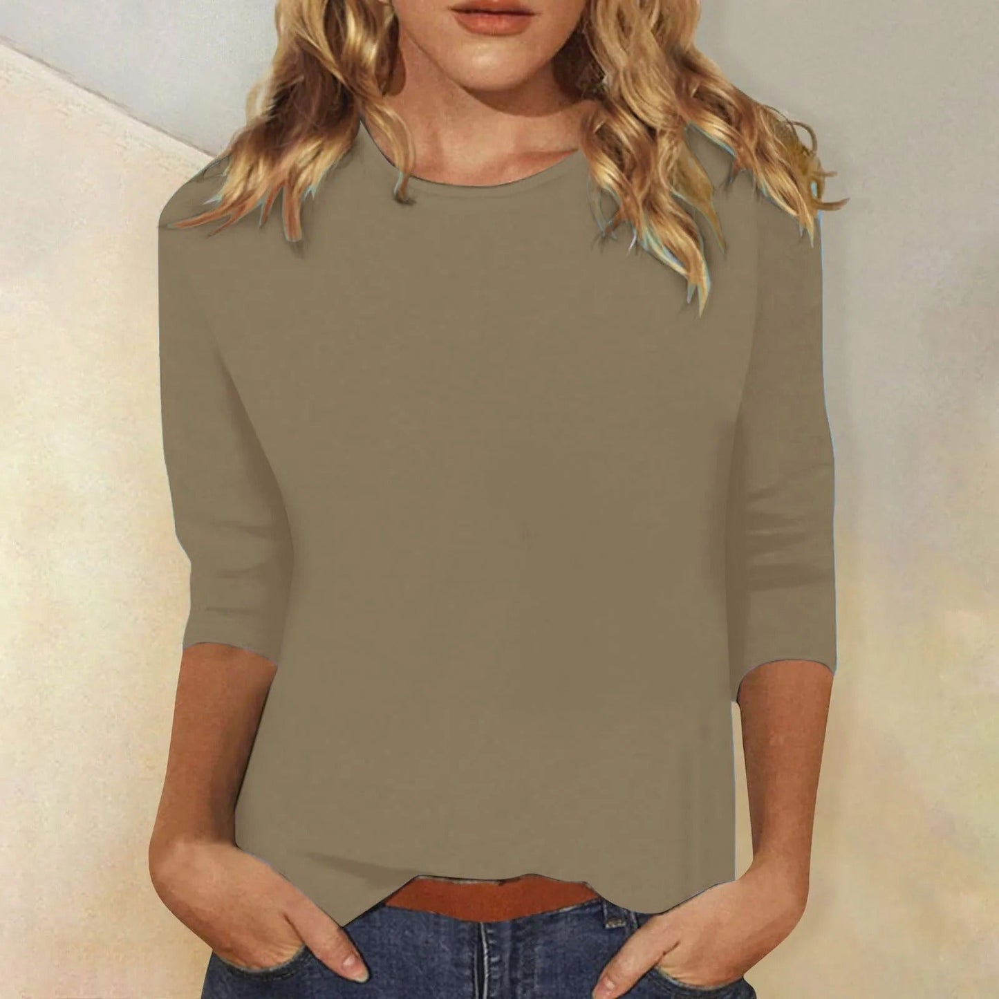 LeRoxy | Dames Blouse | Zachte Ademende Katoenmix, Relaxed Silhouet, Herfststijl