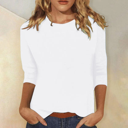 LeRoxy | Dames Blouse | Zachte Ademende Katoenmix, Relaxed Silhouet, Herfststijl