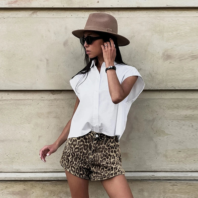LeRoxy | Luipaard Shorts: De Must-Have Zomerbroek voor een Trendy Lente & Zomer Look