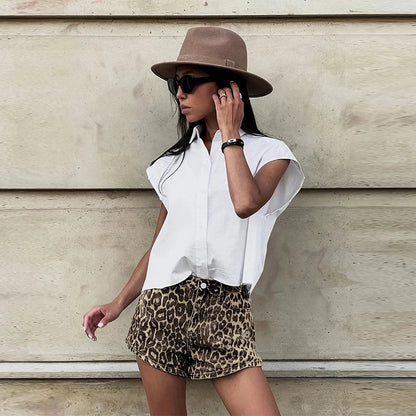 LeRoxy | Luipaard Shorts: De Must-Have Zomerbroek voor een Trendy Lente & Zomer Look