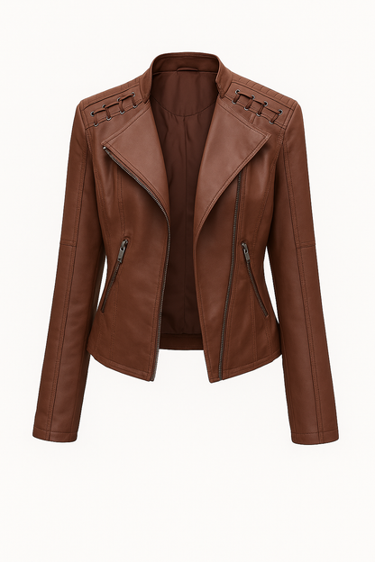LeRoxy | Stijlvolle Leren Jas | Tijdloos Design & Premium Kwaliteit