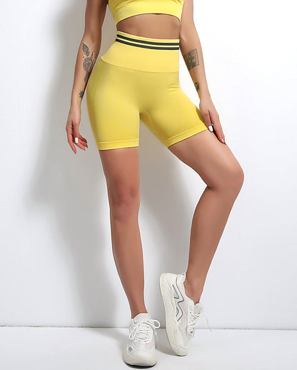 LeRoxy | Naadloze Sportshorts Dames | Hoge Taille Fitnessbroekje