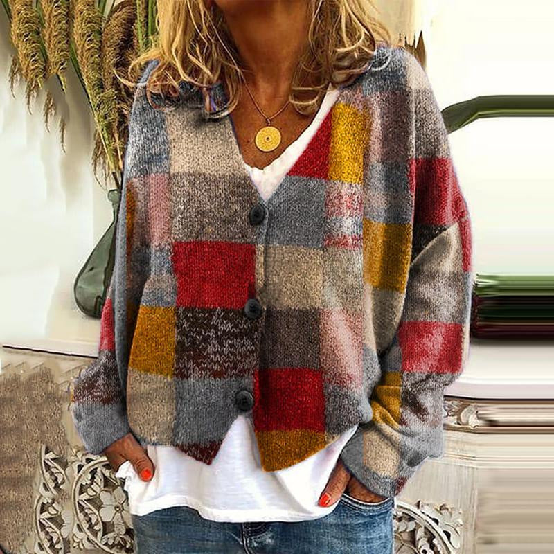 LeRoxy |  Boho Patchwork Vest met Bloemen | Dames Vest Casual & Trendy