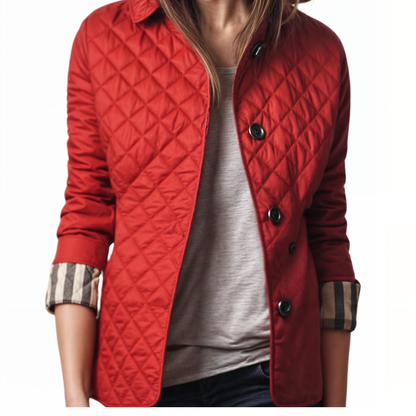 LeRoxy | Gewatteerd damesjack met omgeslagen kraag | Warm en stijlvol winterjack